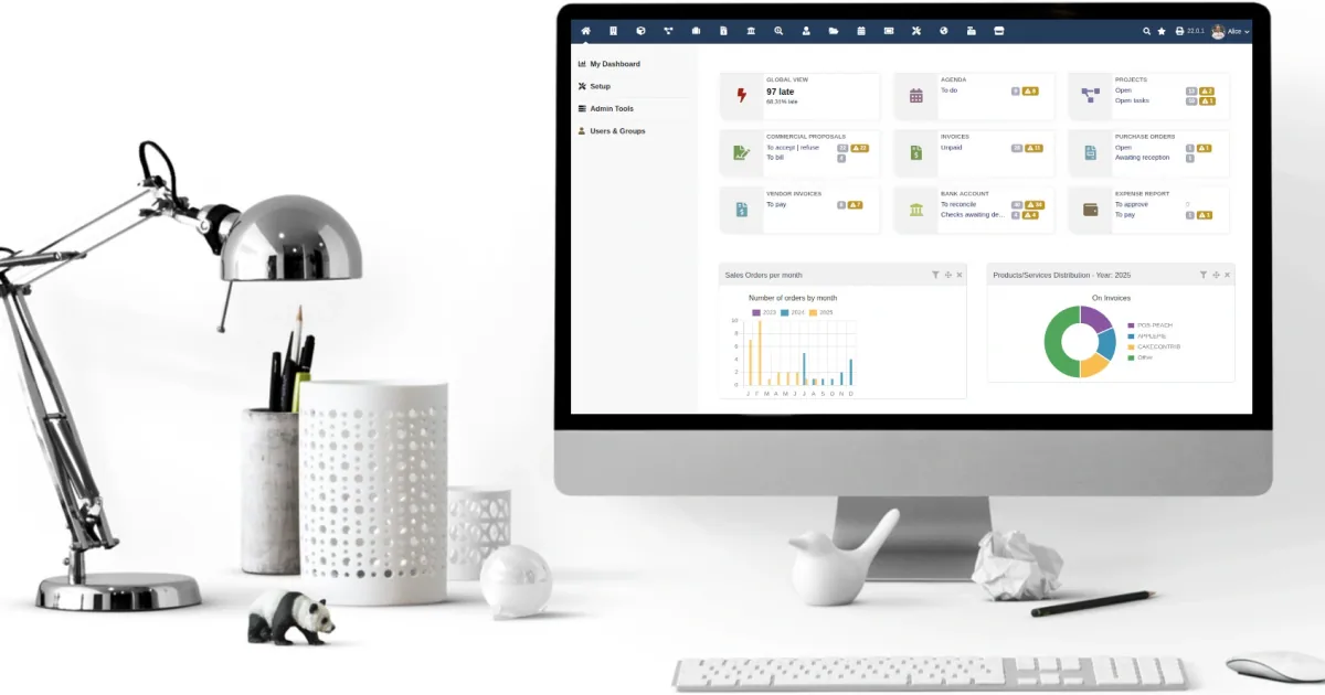تصویر شاخص مقاله Dolibarr چیست؟ ERP و CRM متن‌باز برای کسب‌وکارهای کوچک در بلاگ SysLink ERP
