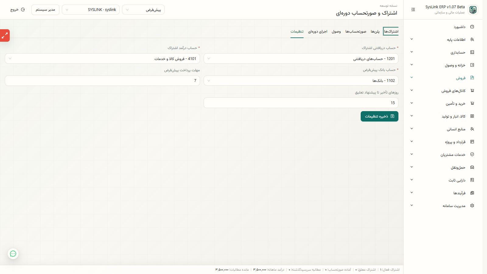 نمای کلی تعلیق، لغو، برگشت و گزارش اشتراک